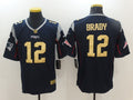 Men's New England Patriots Tom Brady #12 Navy Alternate Game jersey