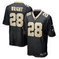 Rejzohn Wright New Orleans Saints Nike  Game Jersey -  Black
