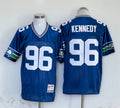 Men's Seattle Seahawks Cortez Kennedy Royal Legacy Replica Jersey1