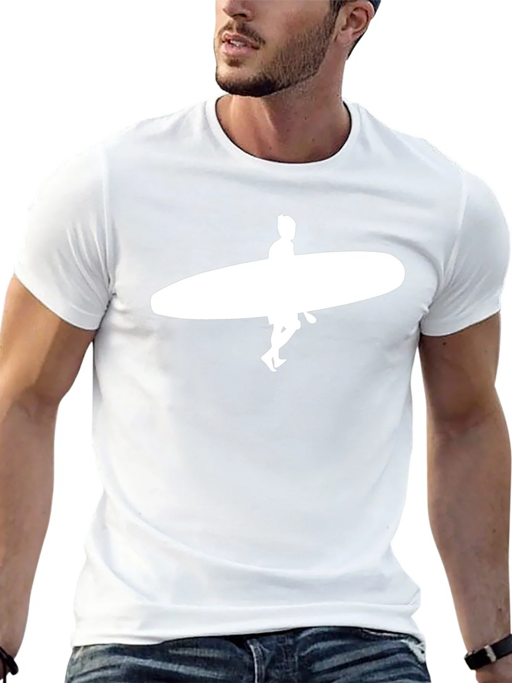 Surfer Graphic Tee - Relaxed Fit T-Shirt