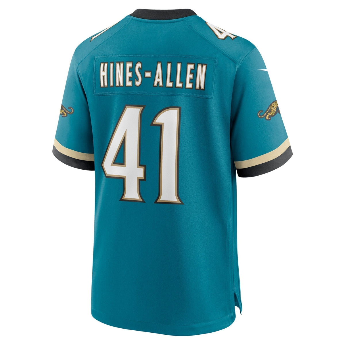 Josh Hines-Allen Jacksonville Jaguars Nike Prowler Throwback   Game Jersey - Teal