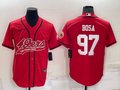 Men's San Francisco 49ers Nick Bosa #97 Red Game jersey Joint Edition