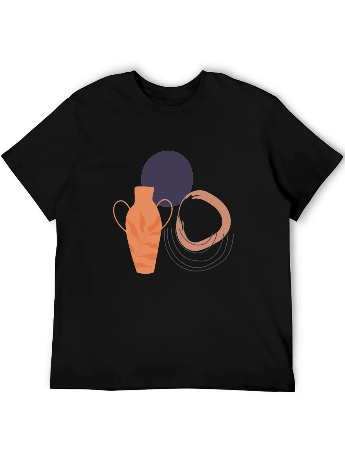 Abstract Art Graphic Tee - Modern Design