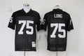 Men's Oakland Raiders Howie Long Black Legacy Replica Jersey1