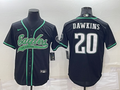 Men's Philadelphia Eagles Brian Dawkins #20 Black Game jersey Joint Edition