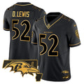Men Ravens 2024 Gold Vapor Limited Jersey All Stitched