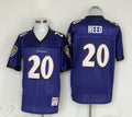Men's Baltimore Ravens Ed Reed Purple Legacy Replica Player Jersey1