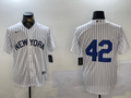 Men's New York Yankees #42 White 2024 Jackie Robinson Day Home Limited jersey