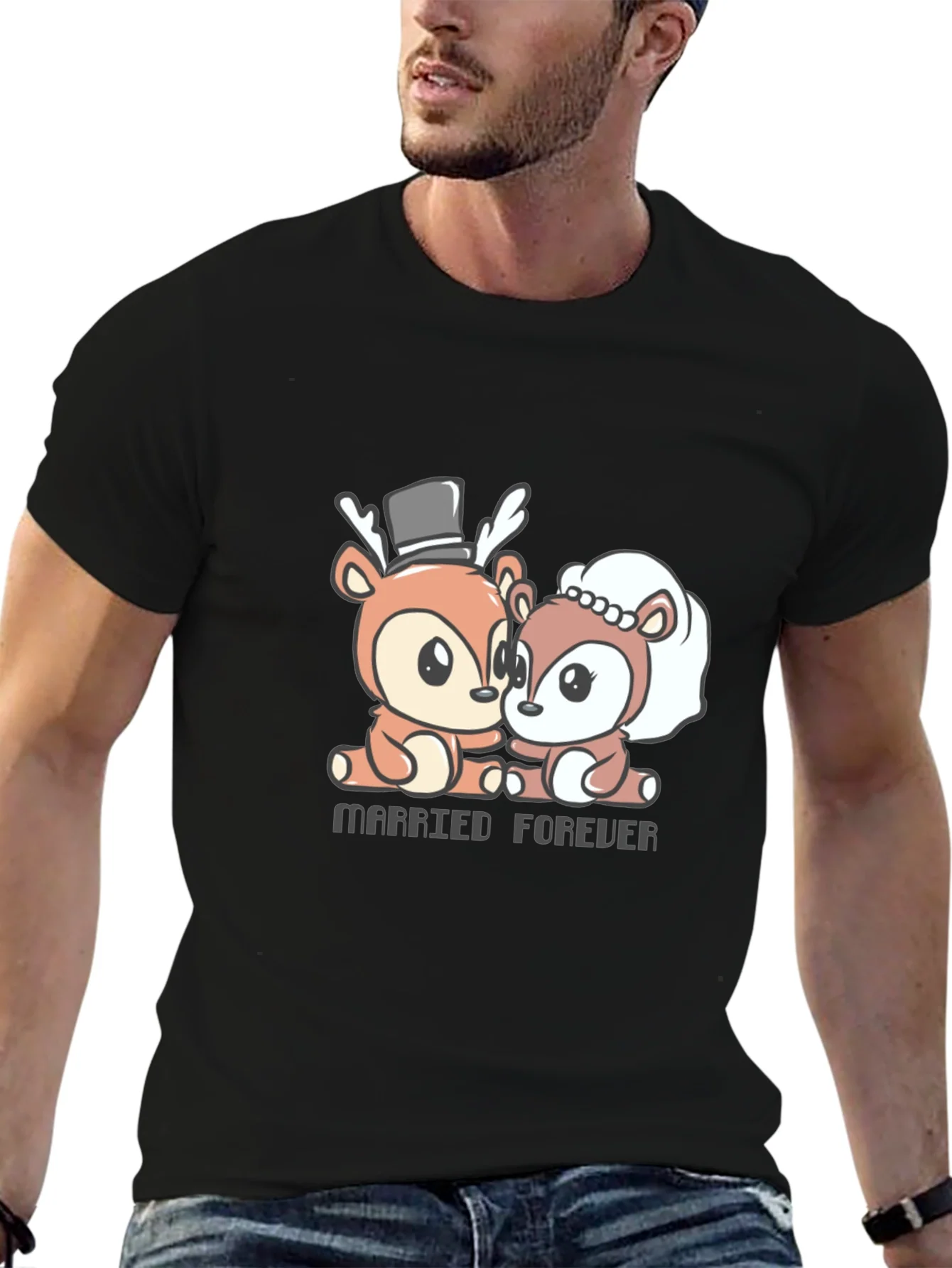Married Forever Deer T-Shirt