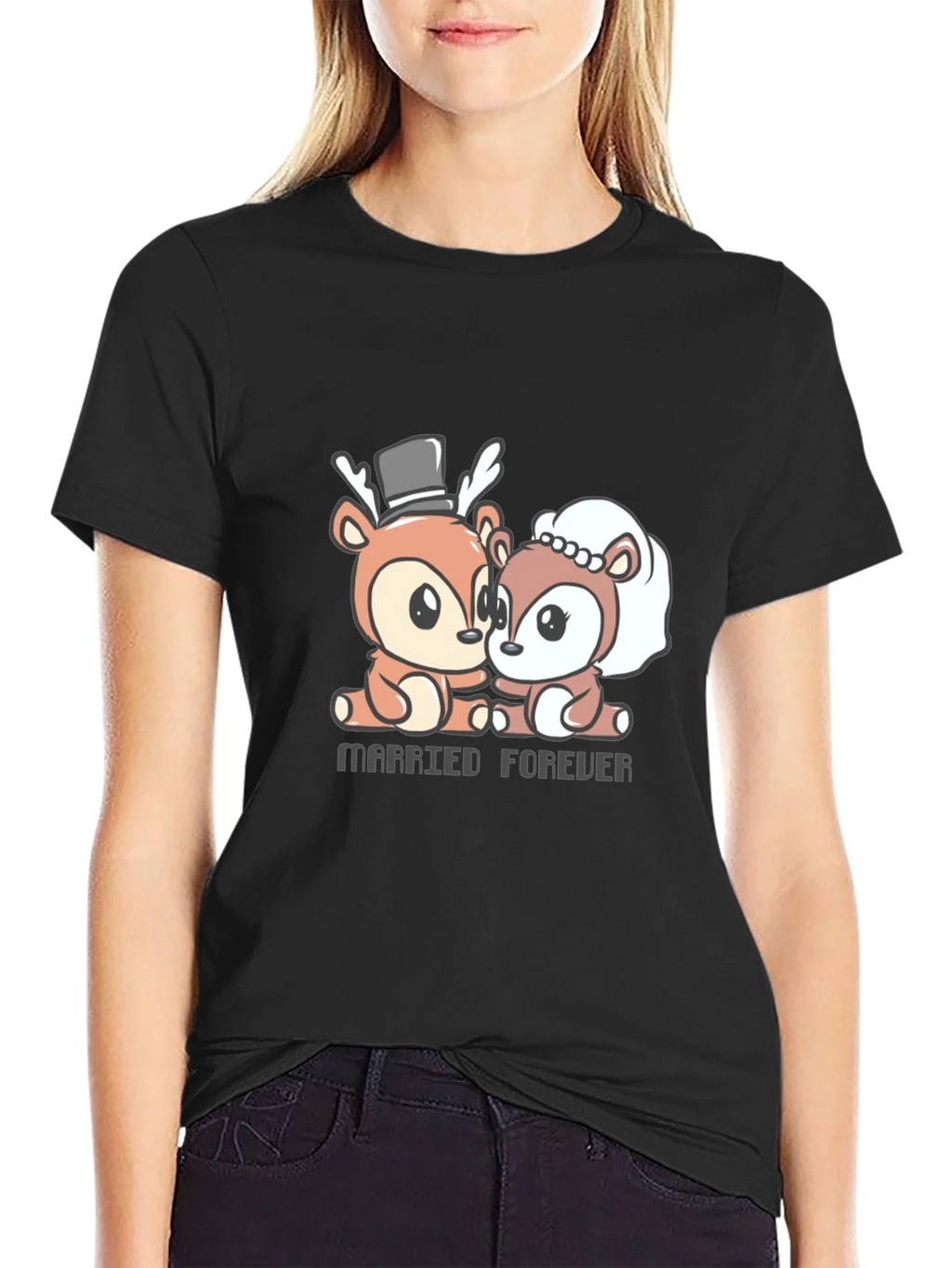 Married Forever Deer T-Shirt