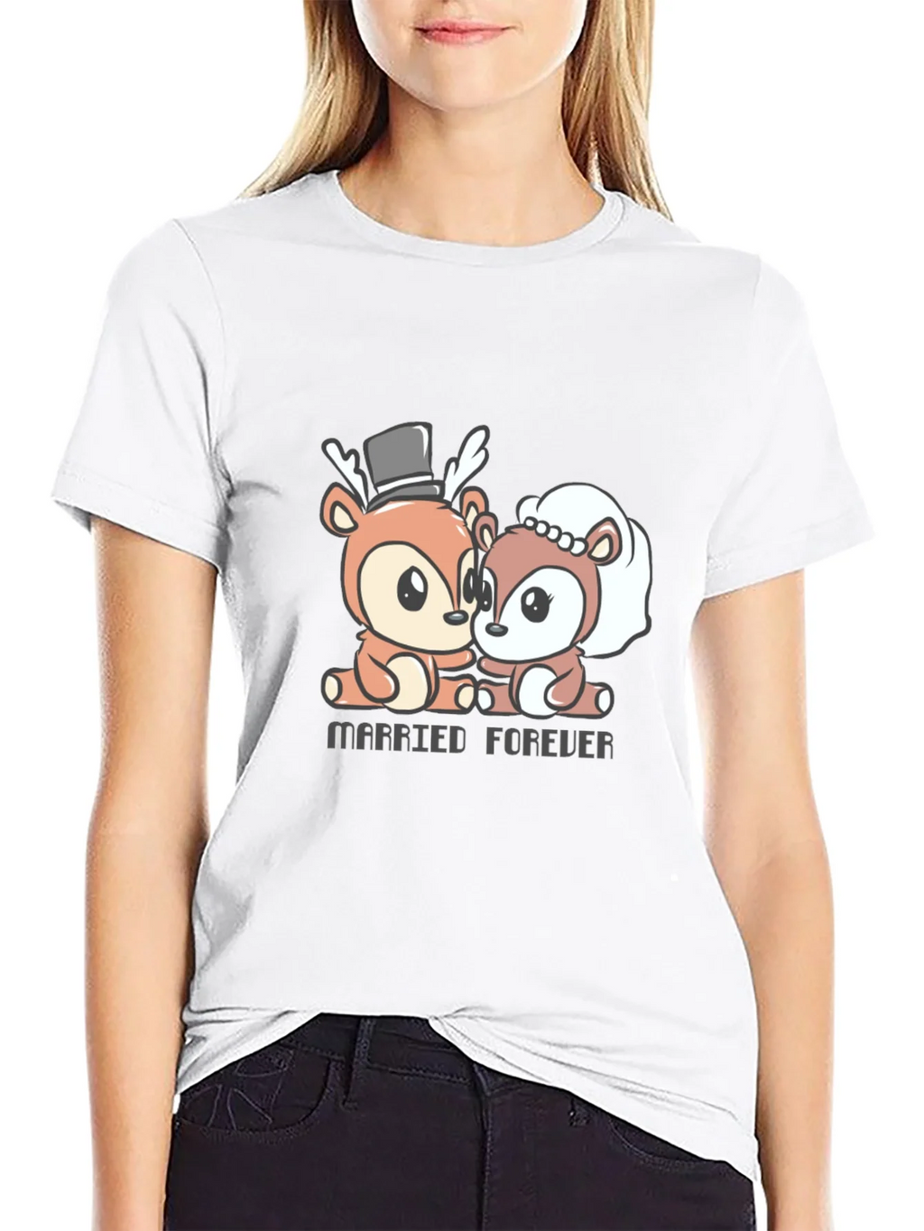 Married Forever Deer T-Shirt