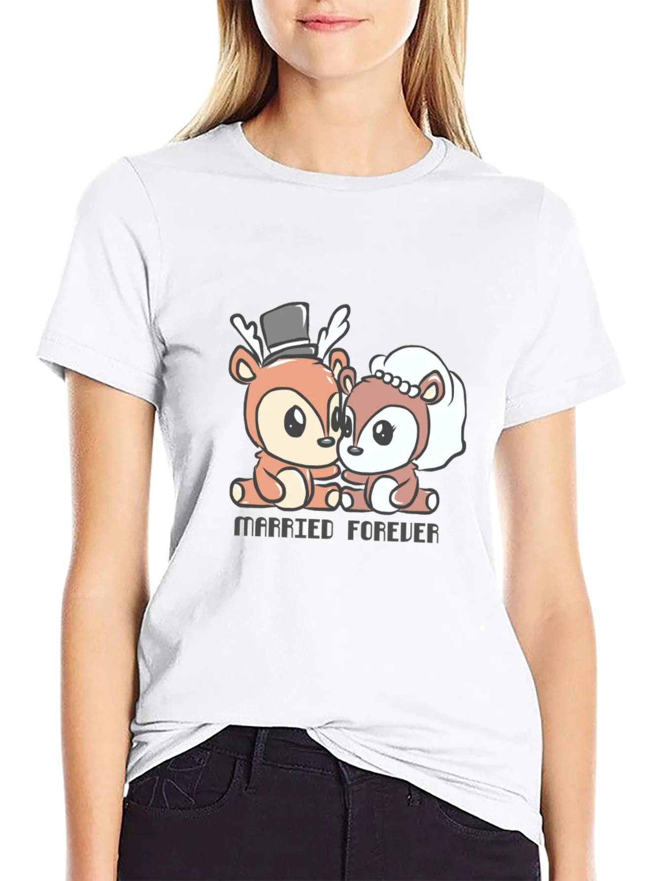 Married Forever Deer T-Shirt
