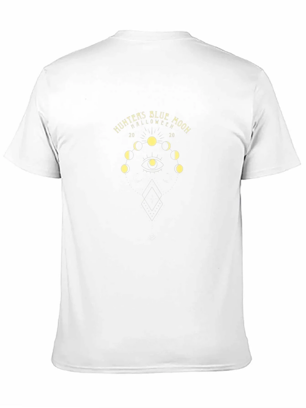 Hunters Blue Moon Halloween Graphic Tee - Black