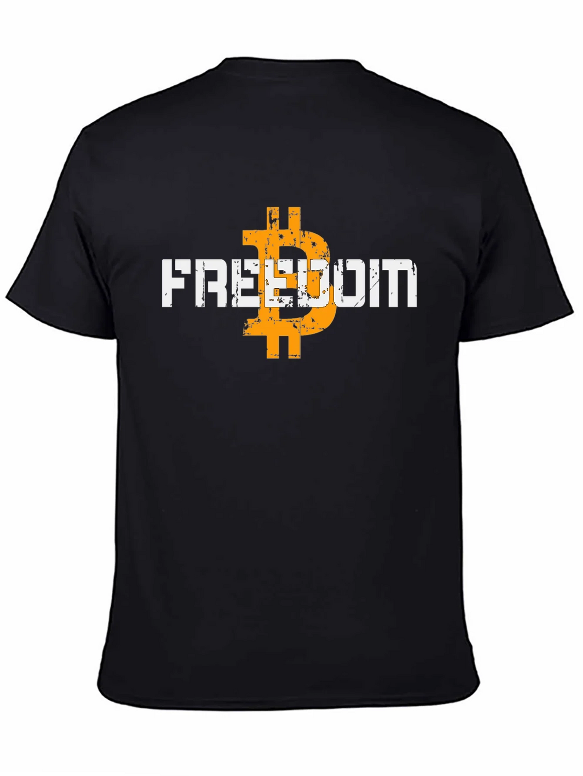 Freedom Bitcoin Graphic Tee - Crypto Currency T-Shirt