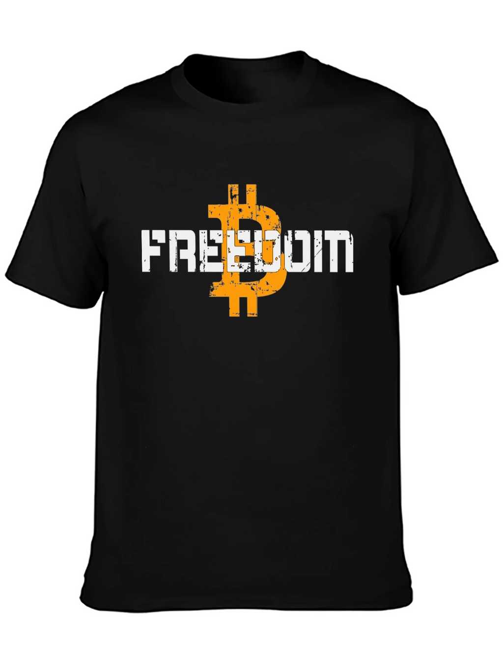 Freedom Bitcoin Graphic Tee - Crypto Currency T-Shirt