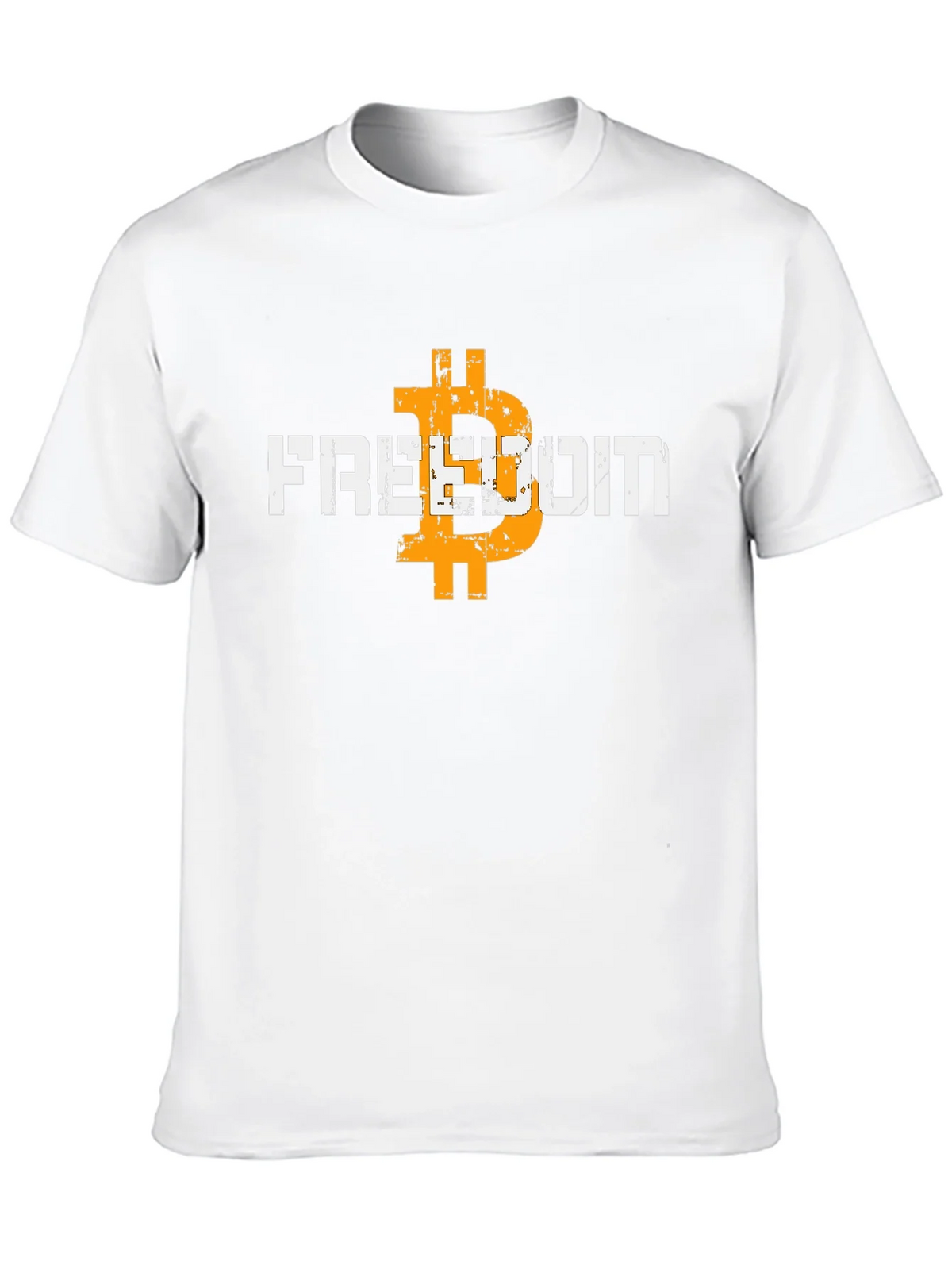 Freedom Bitcoin Graphic Tee - Crypto Currency T-Shirt