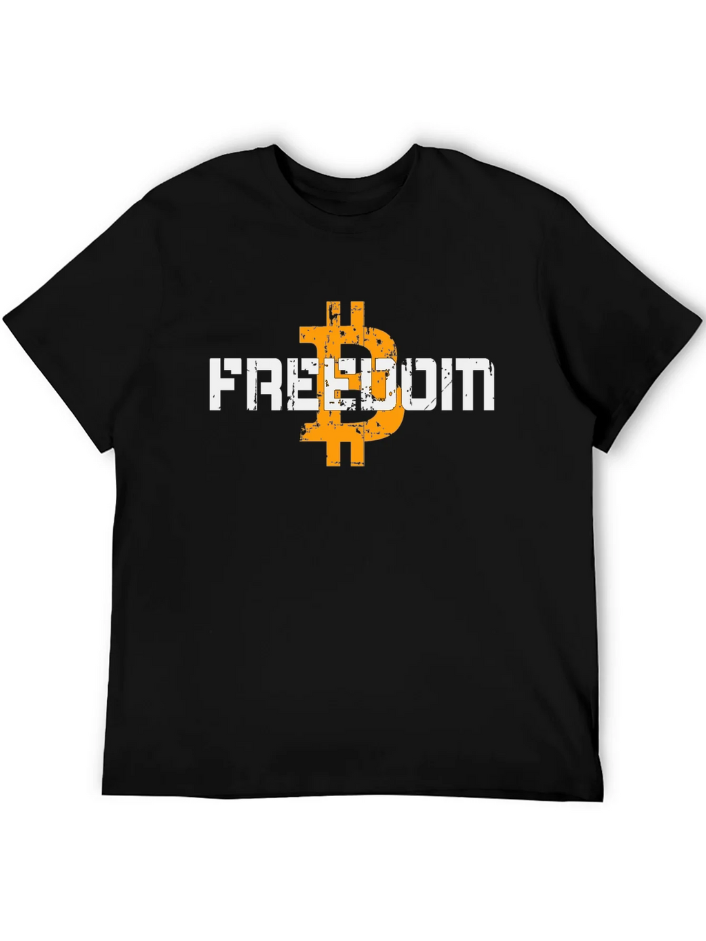 Freedom Bitcoin Graphic Tee - Crypto Currency T-Shirt