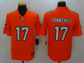 Men's Miami Dolphins Ryan Tannehill #17 Orange Game jersey