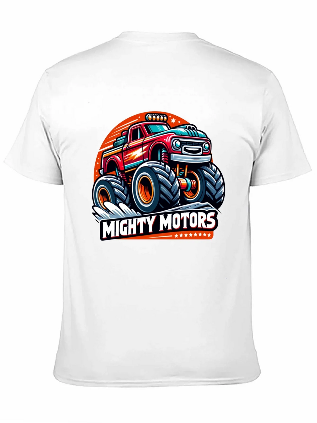 Mighty Motors Monster Truck Graphic Tee