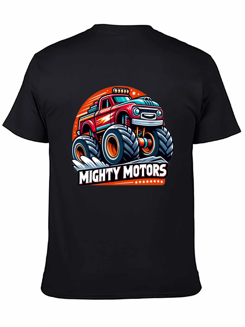 Mighty Motors Monster Truck Graphic Tee