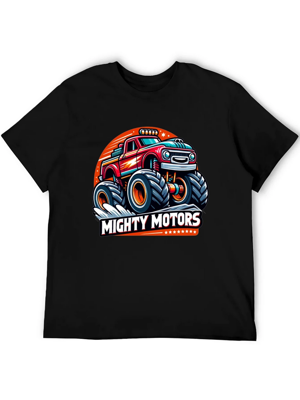 Mighty Motors Monster Truck Graphic Tee