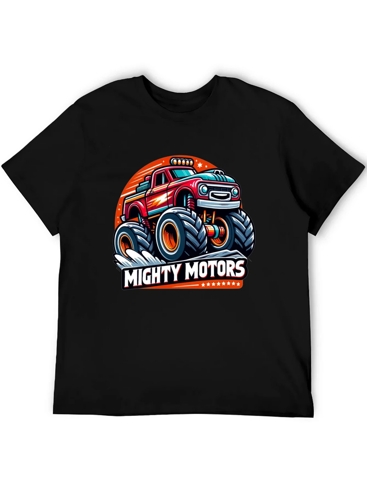 Mighty Motors Monster Truck Graphic Tee