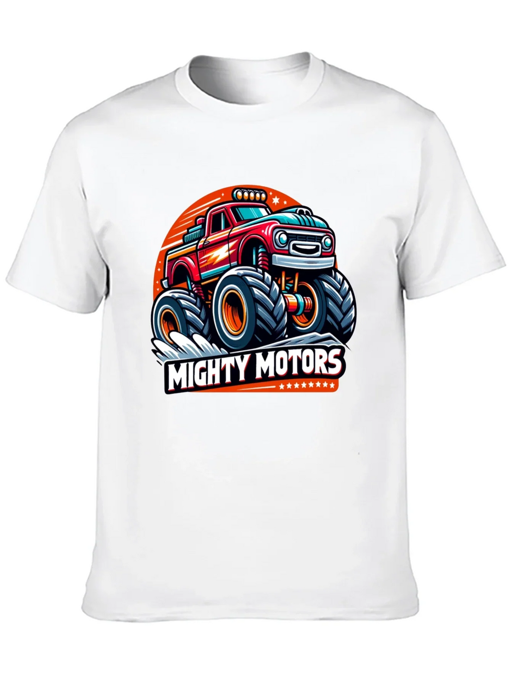 Mighty Motors Monster Truck Graphic Tee