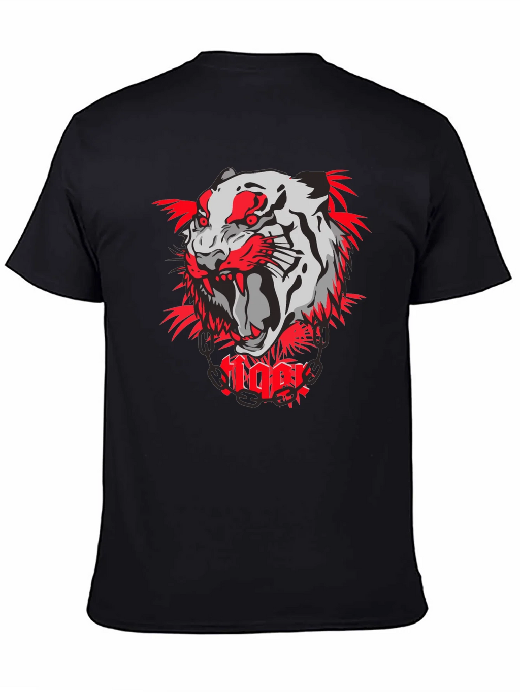 Tiger Graphic Print T-Shirt - Bold & Stylish