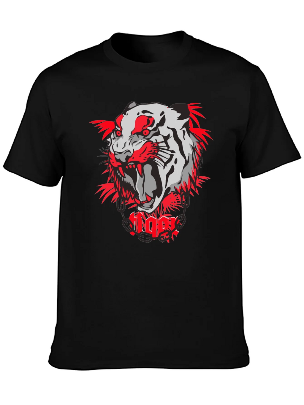 Tiger Graphic Print T-Shirt - Bold & Stylish