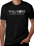 Wag More Bark Less Graphic Tee
