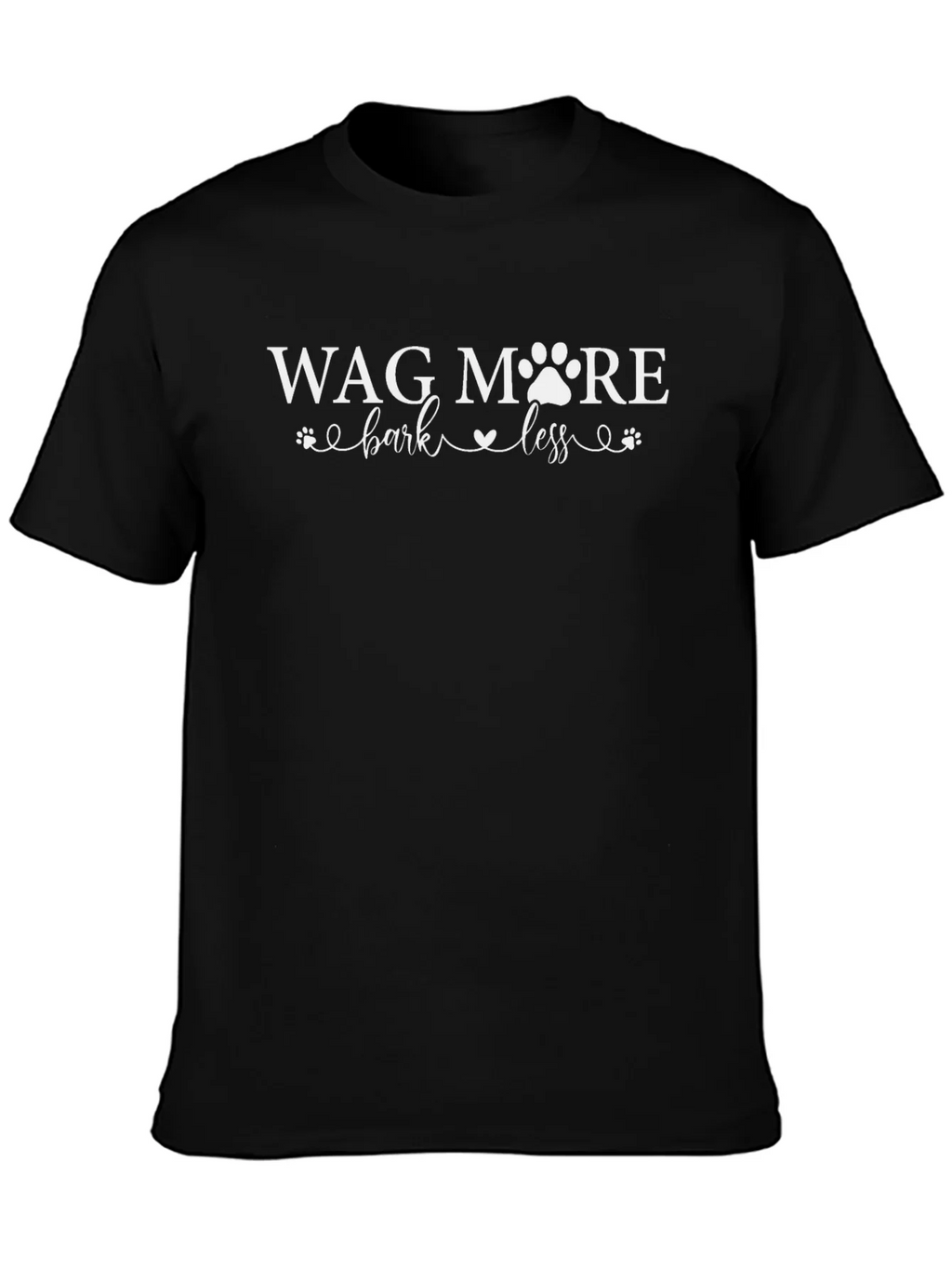 Wag More Bark Less Graphic Tee