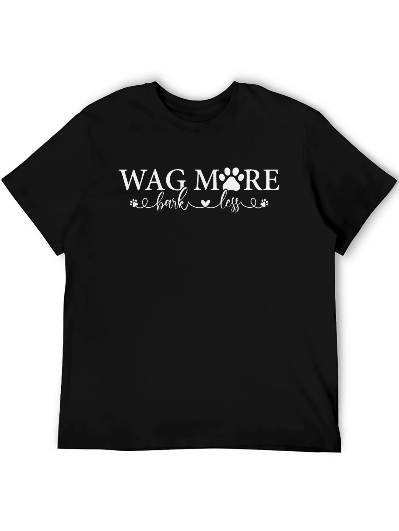 Wag More Bark Less Graphic Tee