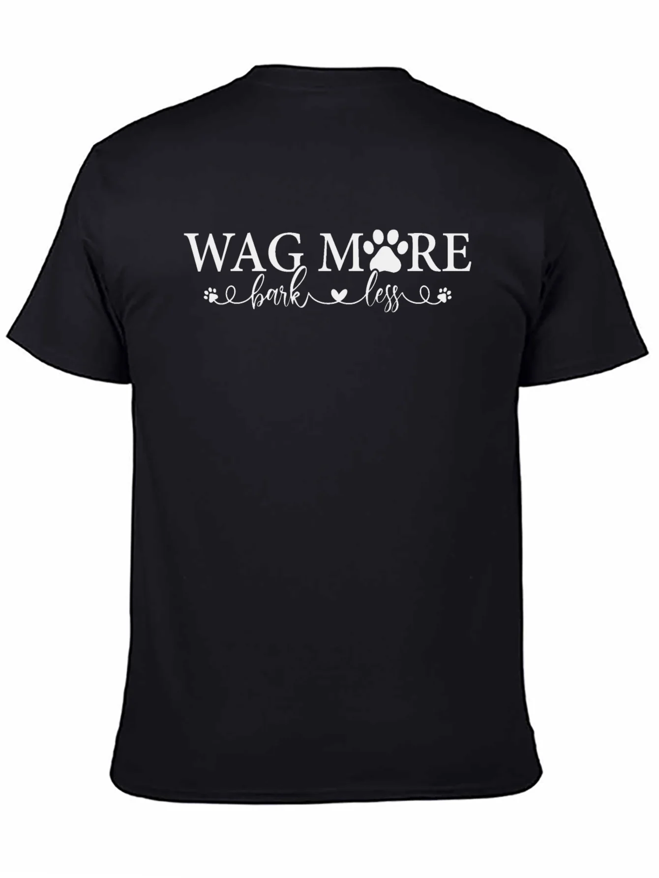 Wag More Bark Less Graphic Tee