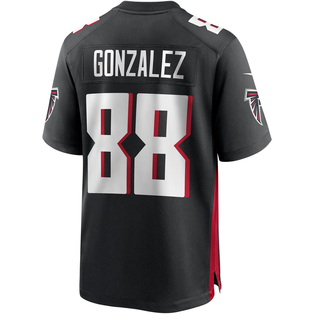 Tony Gonzalez Atlanta Falcons Nike Game Retired   Jersey - Black