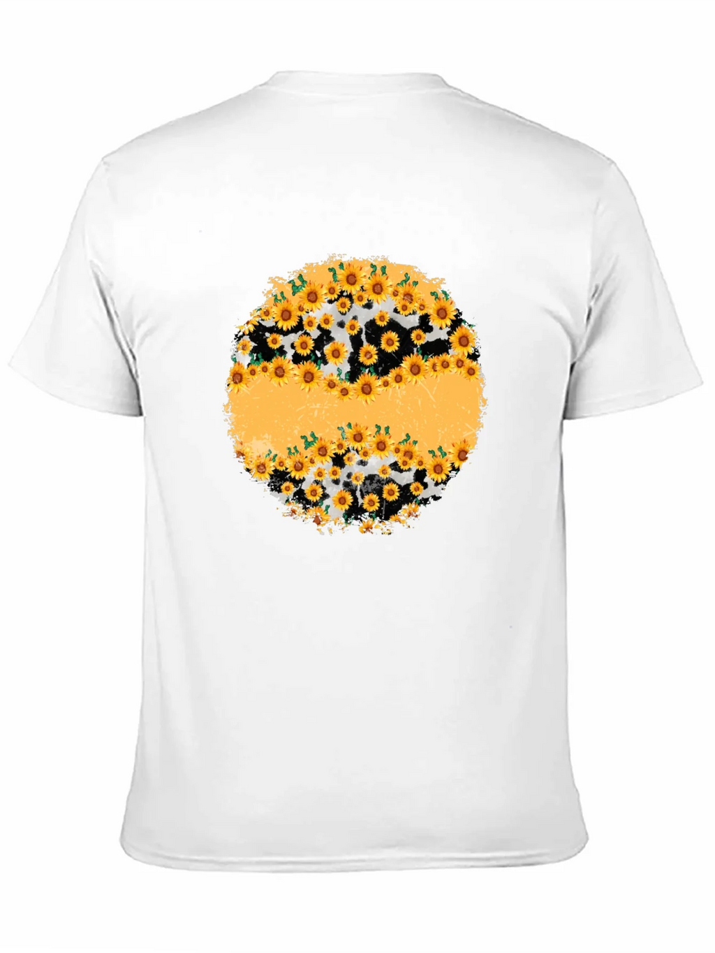 Sunflower Cow Print Graphic Tee