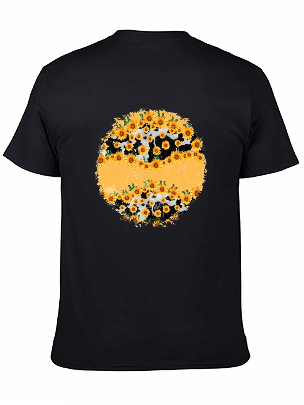 Sunflower Cow Print Graphic Tee
