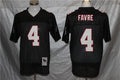 Men's Atlanta Falcons Brett Favre Black Legacy Replica Jersey1