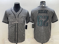 Men's Philadelphia Eagles Jason Kelce #62 Gray Player jersey Joint Edition