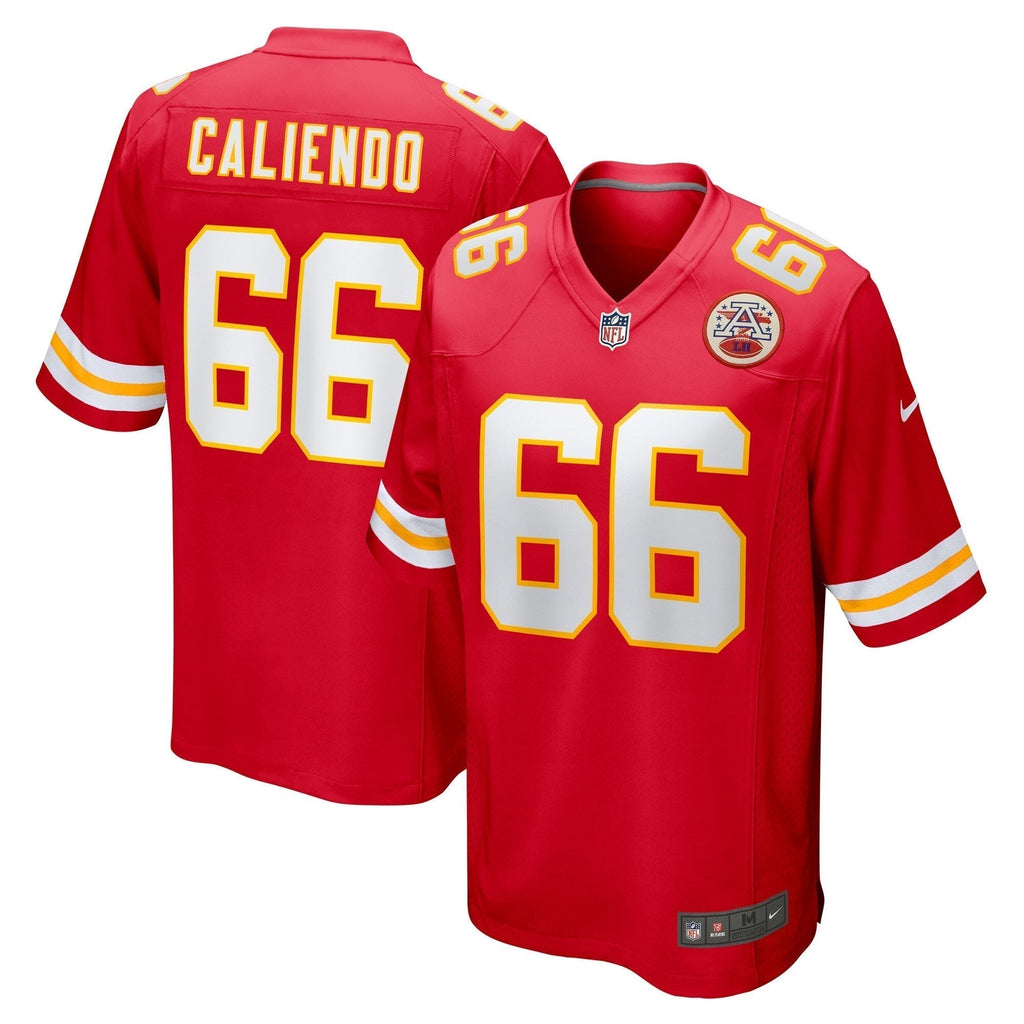Mike Caliendo Kansas City Chiefs Nike Game   Jersey - Red