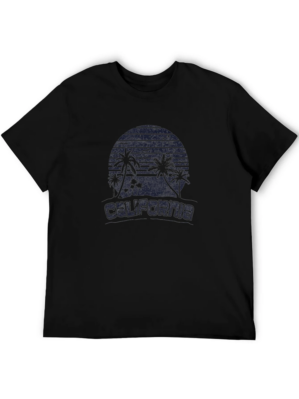 California Graphic T-Shirt - Black