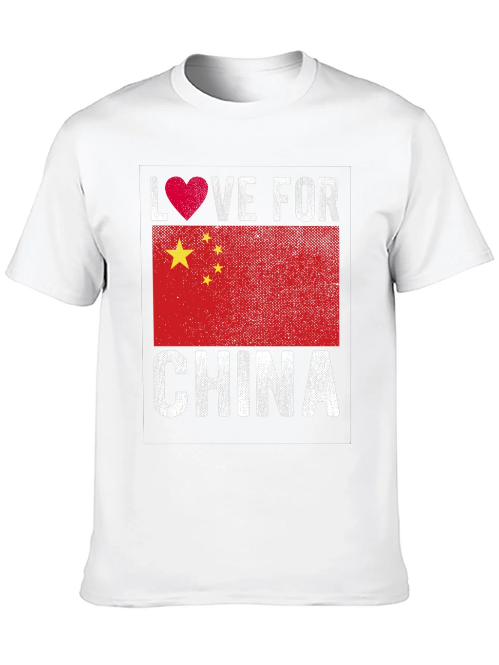 Love for China T-Shirt - Patriotic Pride