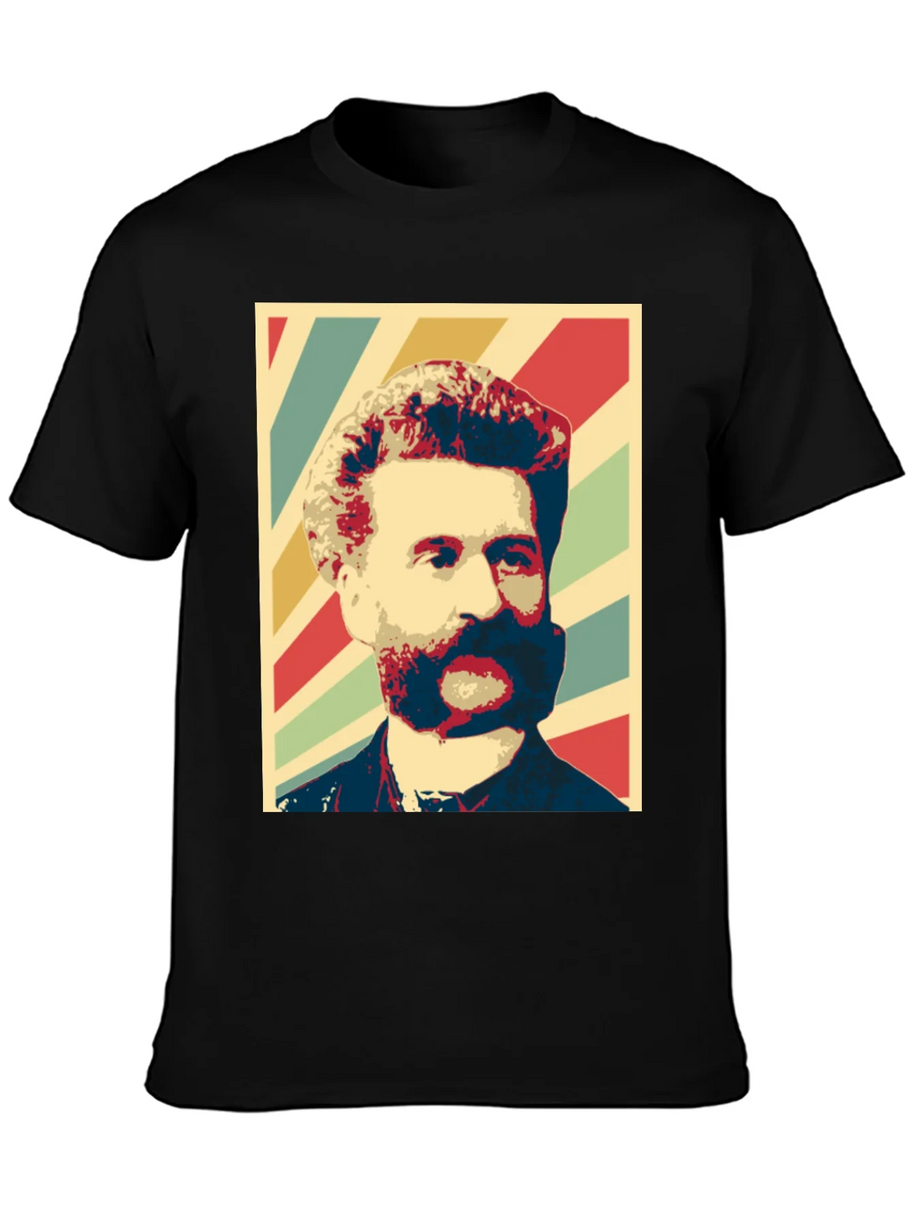 Retro Man Portrait Graphic T-Shirt