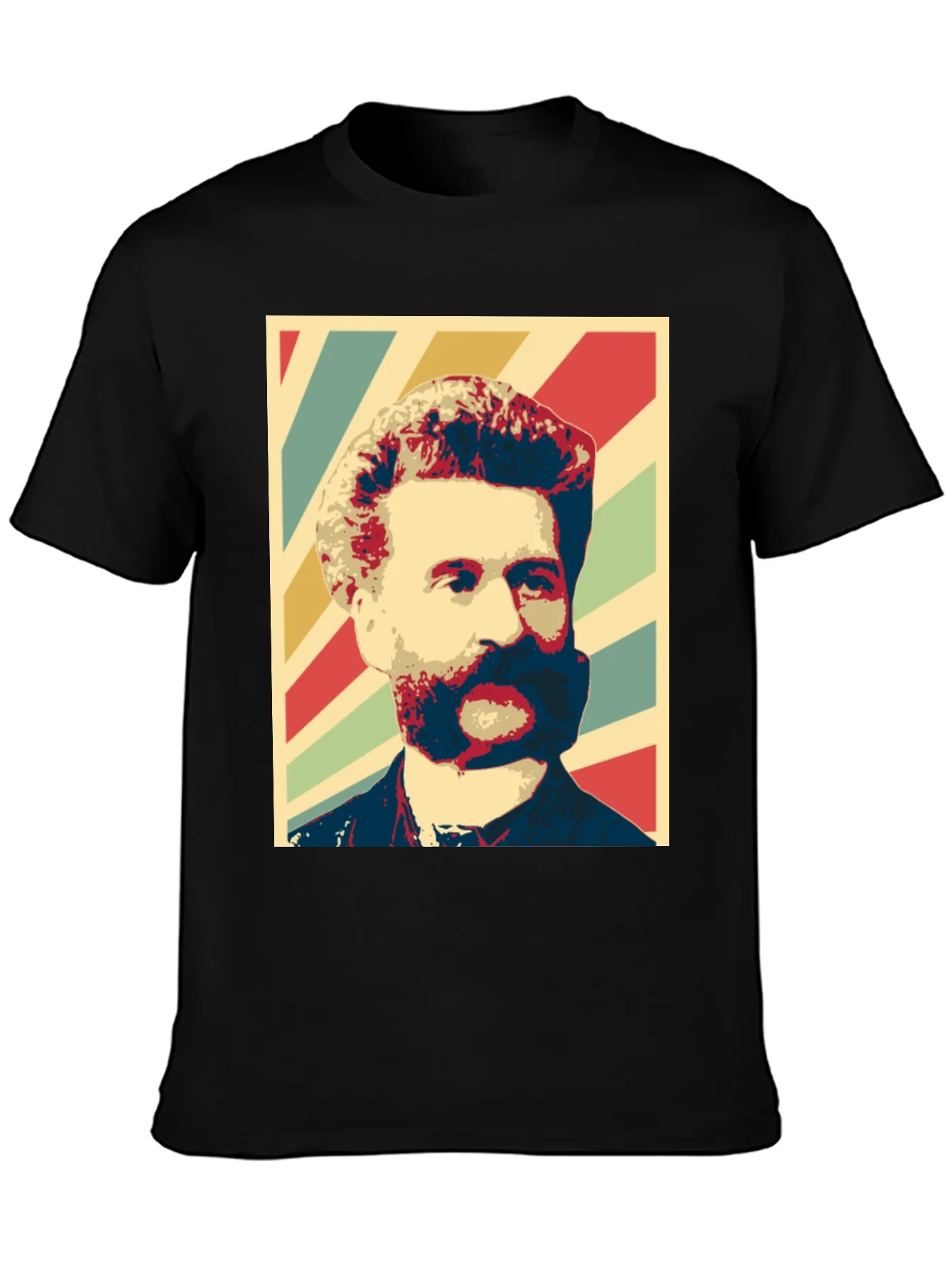 Retro Man Portrait Graphic T-Shirt