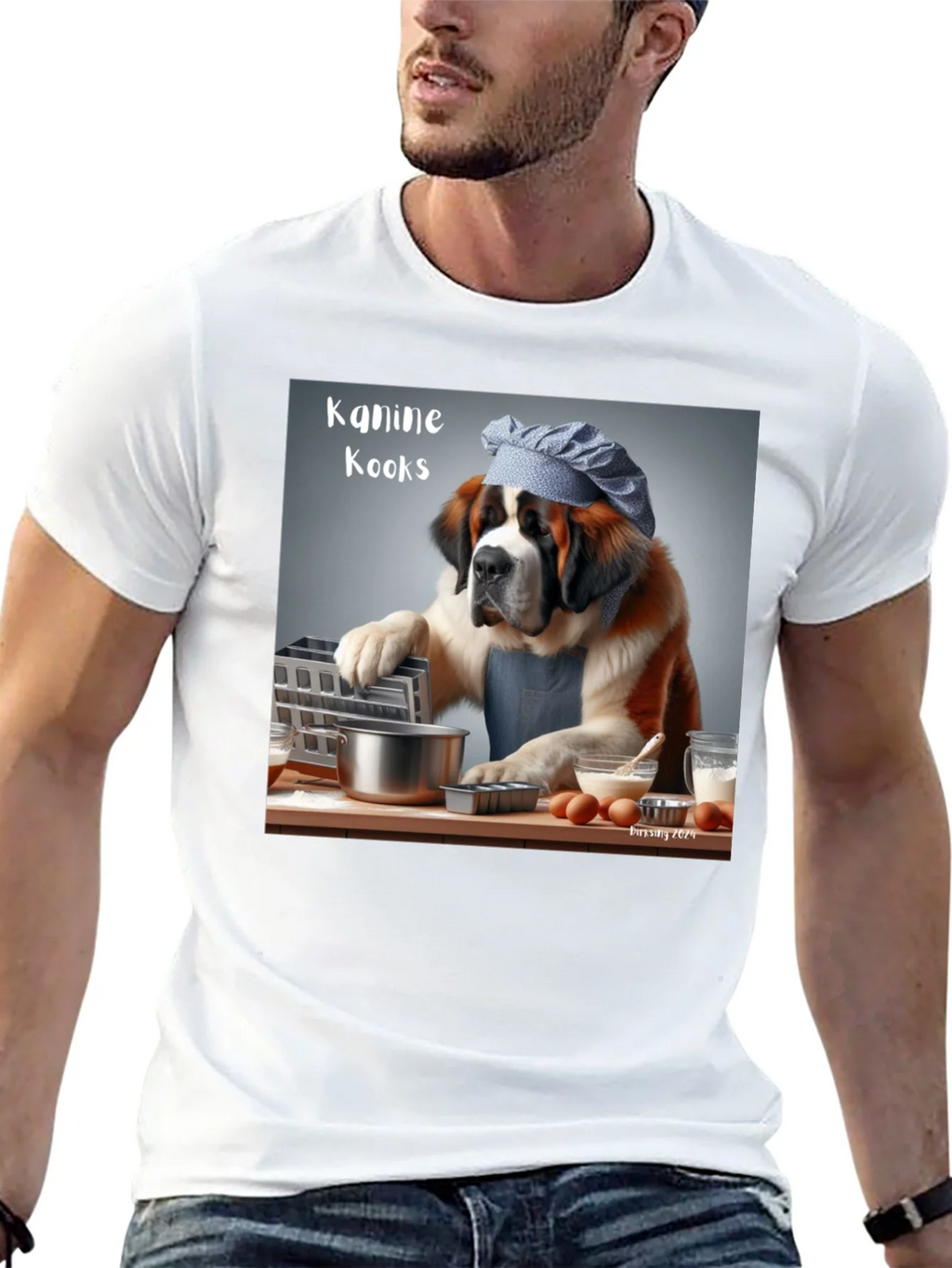 Kanine Kooks T-Shirt - Dog Baker Tee