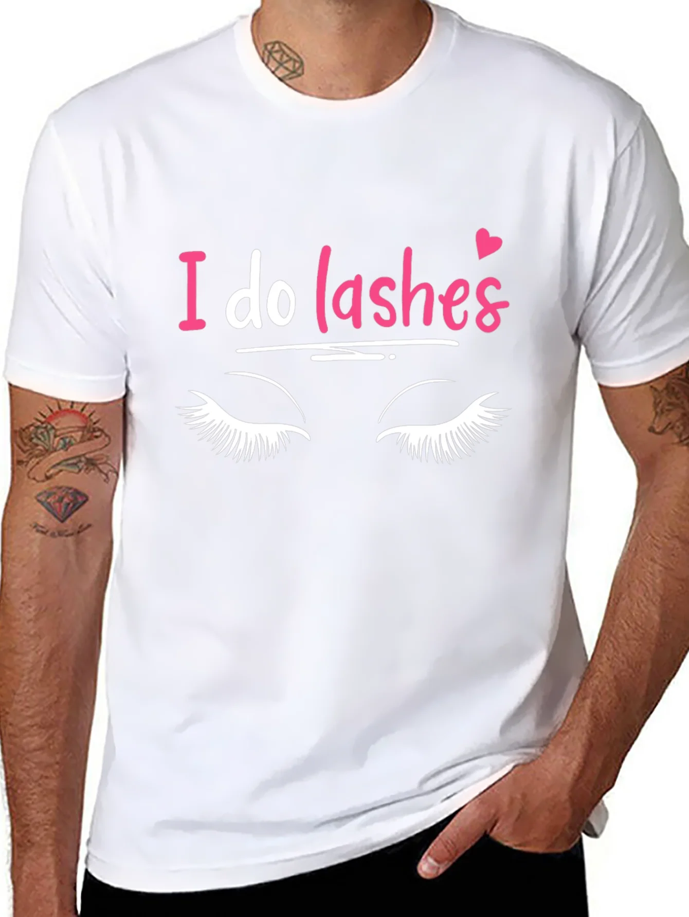 I Do Lashes Graphic Tee - Eyelash Extension T-Shirt