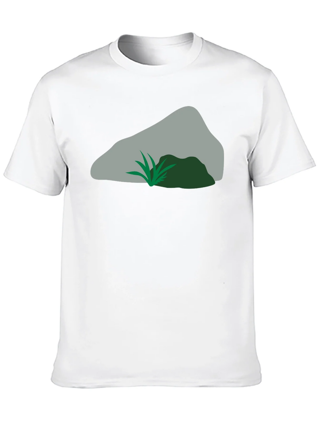 Nature Rock Graphic Tee - Cool Casual Style