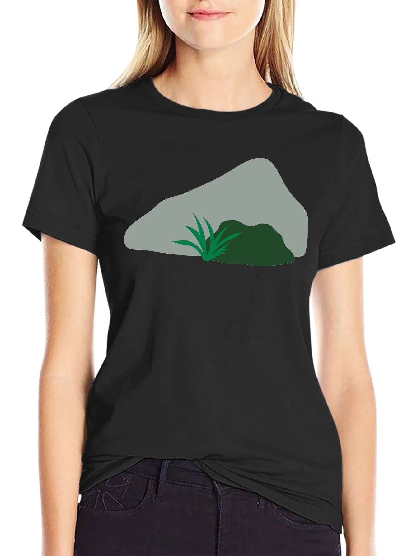 Nature Rock Graphic Tee - Cool Casual Style