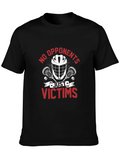 No Opponents Just Victims Lacrosse T-Shirt