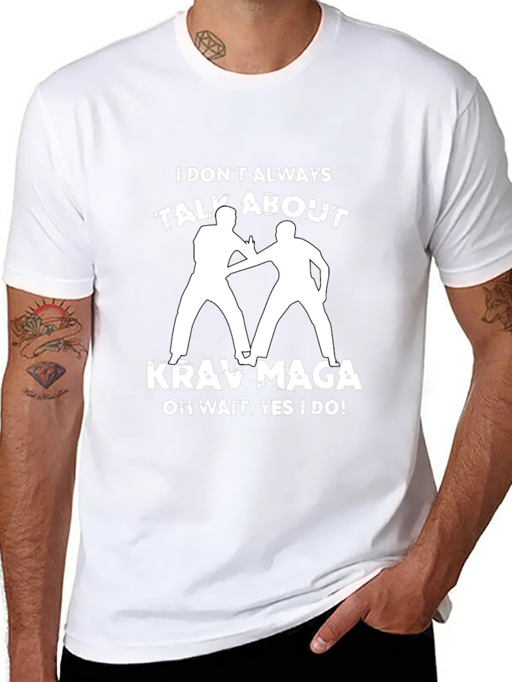 Krav Maga T-Shirt - Martial Arts Graphic Tee