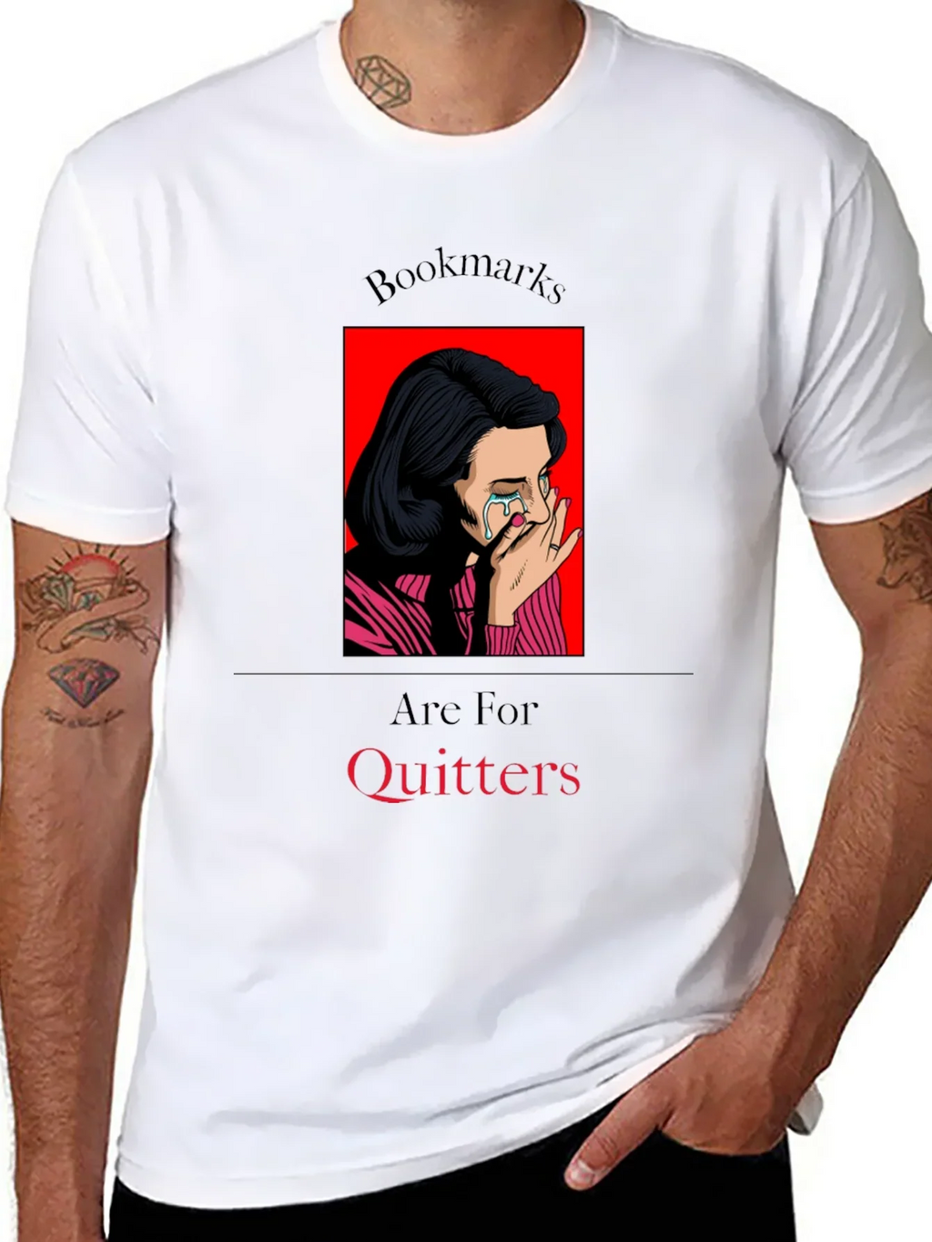 Bookmarks Are For Quitters T-Shirt